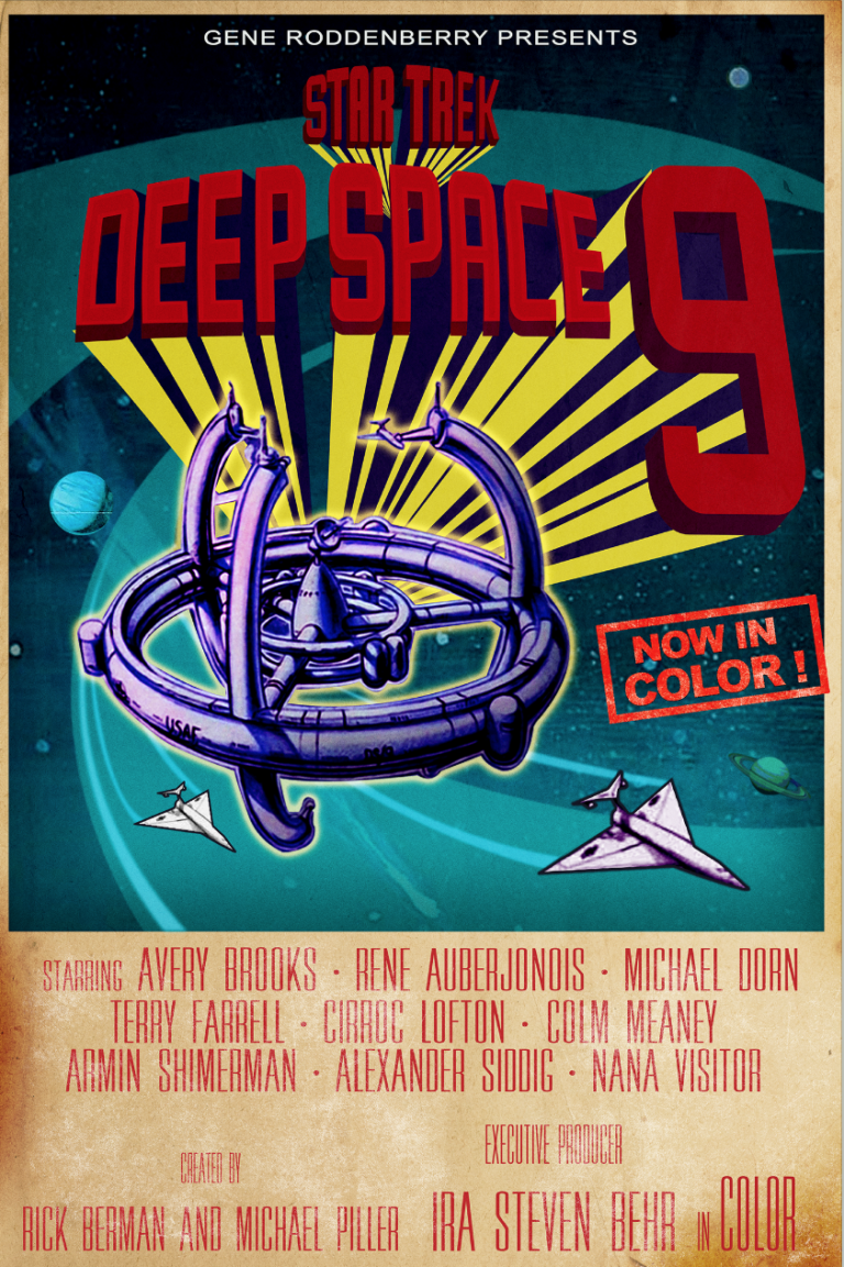 Star Trek Deep Space 9 Poster art